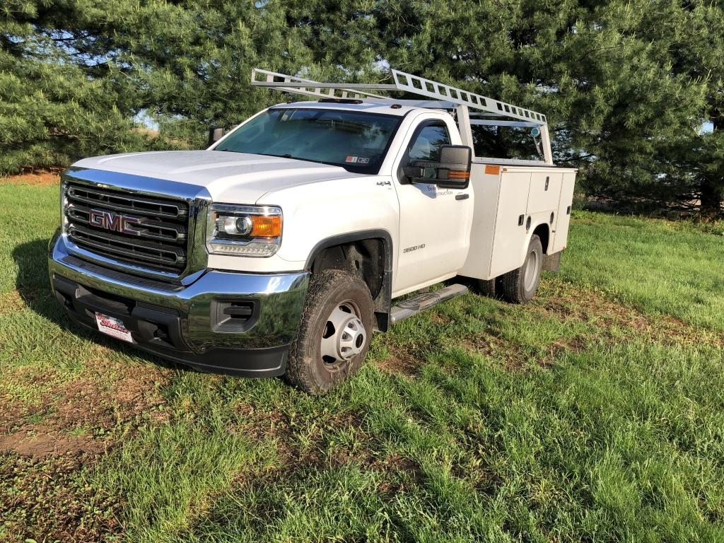 2016 GMC 3500 Dually Utility Truck