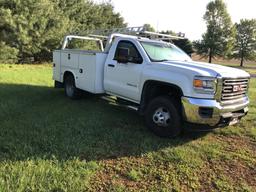 2016 GMC 3500 Dually Utility Truck