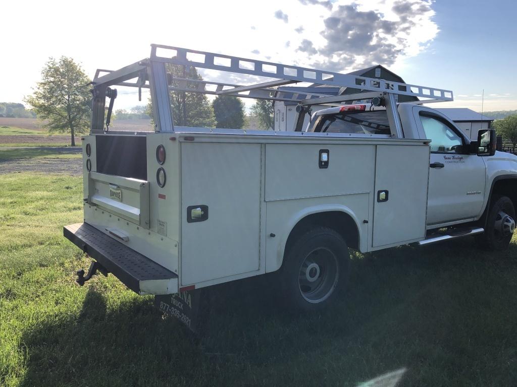 2016 GMC 3500 Dually Utility Truck