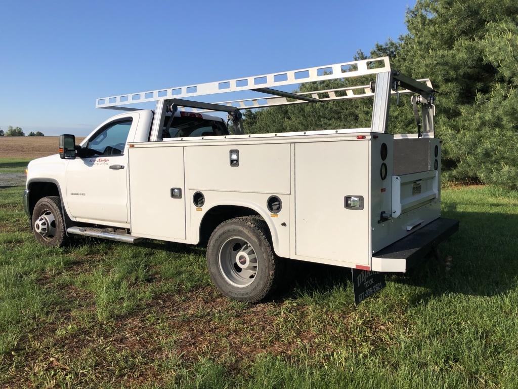 2016 GMC 3500 Dually Utility Truck