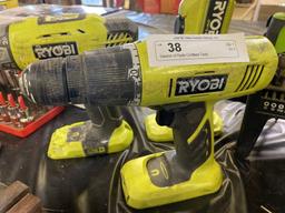 Selection of Ryobi Cordless Tools