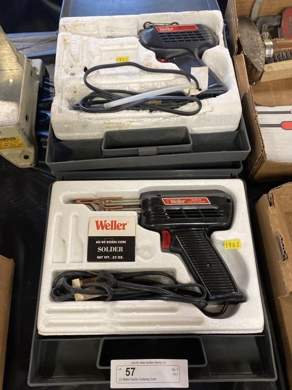 (2) Weller Electric Soldering Guns