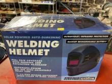 Solar Powered Auto Darkening Welding Helmet