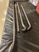 (4) Various Pry Bars