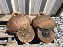 Pair of Heavy Duty Cable Hooks