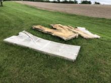(3) Live Edge Wood Slabs