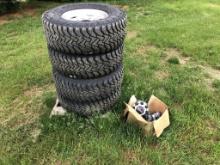 (4) Goodyear Tires and Rims
