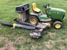 John Deere GT262 Riding Tractor w/ 48" Mower Deck