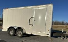 2022 Wells Cargo HD Enclosed Custom 16' Trailer