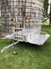 Keystone Custom Built Aluminum Landscape Trailer
