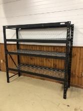 Metal Shelving Unit