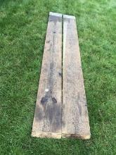(2) 9 Ft. Wooden Ramps