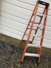 Husky 6 Ft. Fiberglass Step Ladder