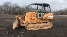 2006 Case 650K dozer, open ROPS, good UC, 2700 hrs