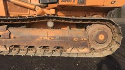 2006 Case 650K dozer, open ROPS, good UC, 2700 hrs