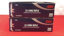 600rds CCI AR Tactical 22LR 40GR Ammo