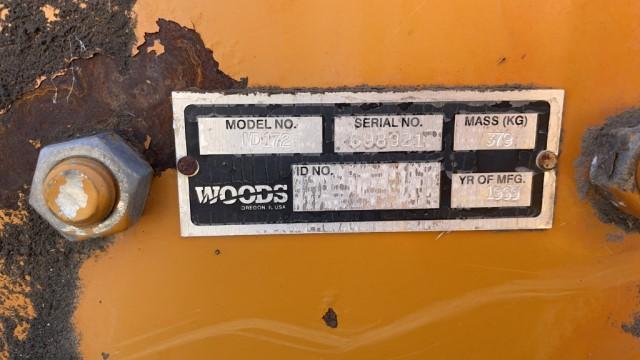 "ABSOLUTE" Woods MD 172 6' 3pt Brush Hog