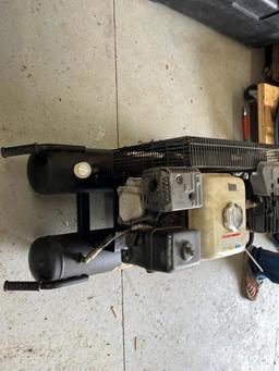 Hitachi 9 Cu ft Air Compressor Powered by Honda Engine