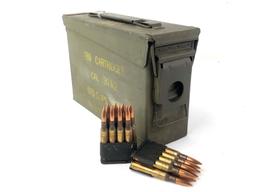 256rds Surplus 30-06 on M1 Garand Clips