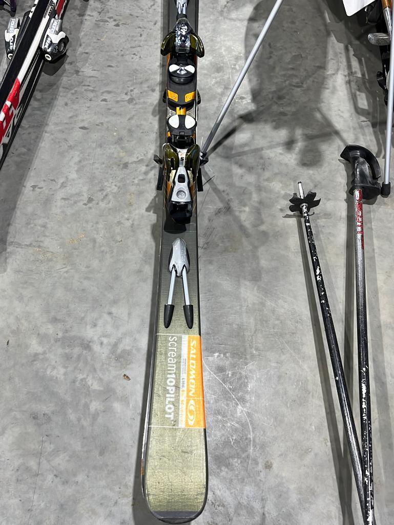 6' Salomon Ski Set