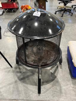 Portable Fire Pit & Bird House