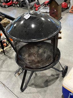 Portable Fire Pit & Bird House