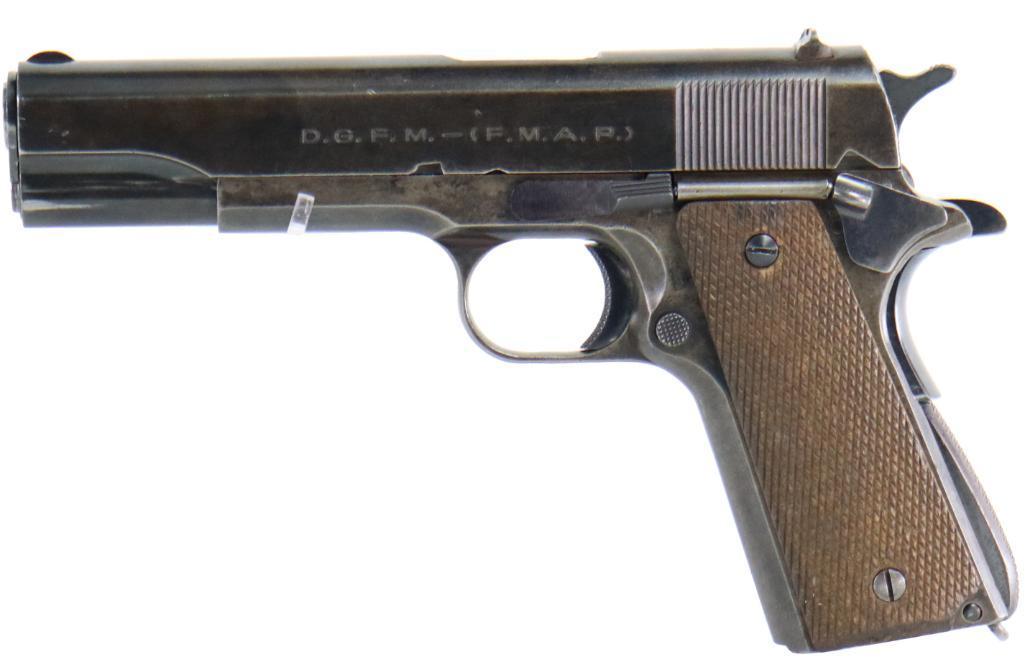 Ejercito Argentino Model 1927 45ACP Semi Auto Pistol