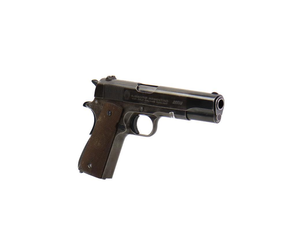 Ejercito Argentino Model 1927 45ACP Semi Auto Pistol