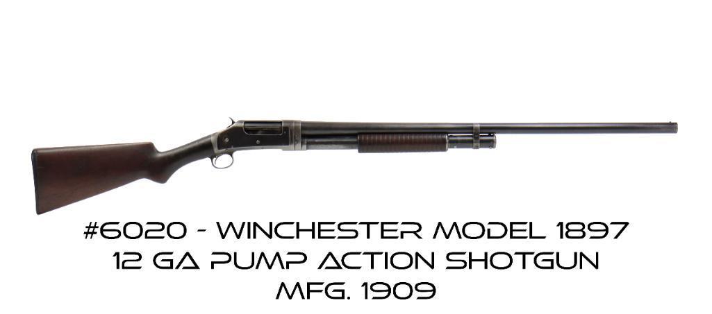 Winchester Model 1897 12 Ga Pump Action Shotgun