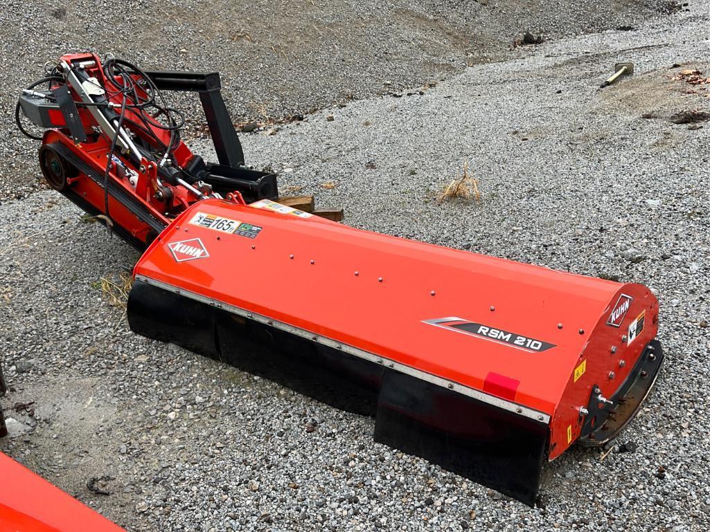 7' Kuhn RSM 210 Offset Flail Mower