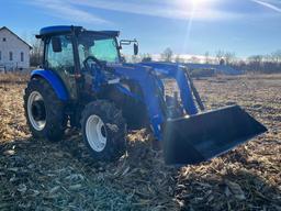 New Holland Workmaster 120 MFD Tractor w/ NH 632TL Loader