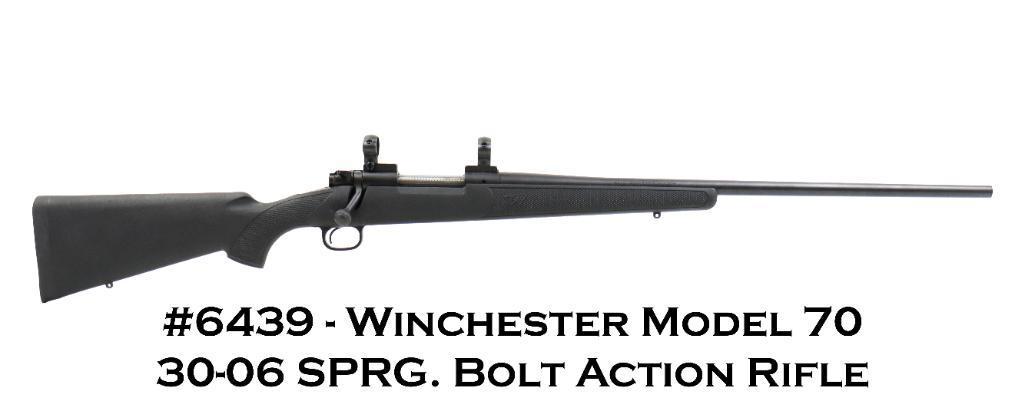 Winchester Model 70 30-06 SPRG. Bolt Action Rifle