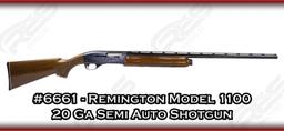Remington Model 1100 20 Ga Semi Auto Shotgun