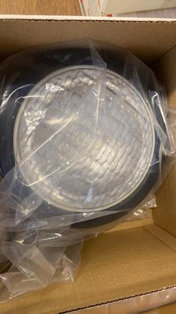 (10) NIB 12V Headlight
