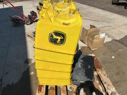 (10) John Deere Newer Style Poly Boxes For Planter