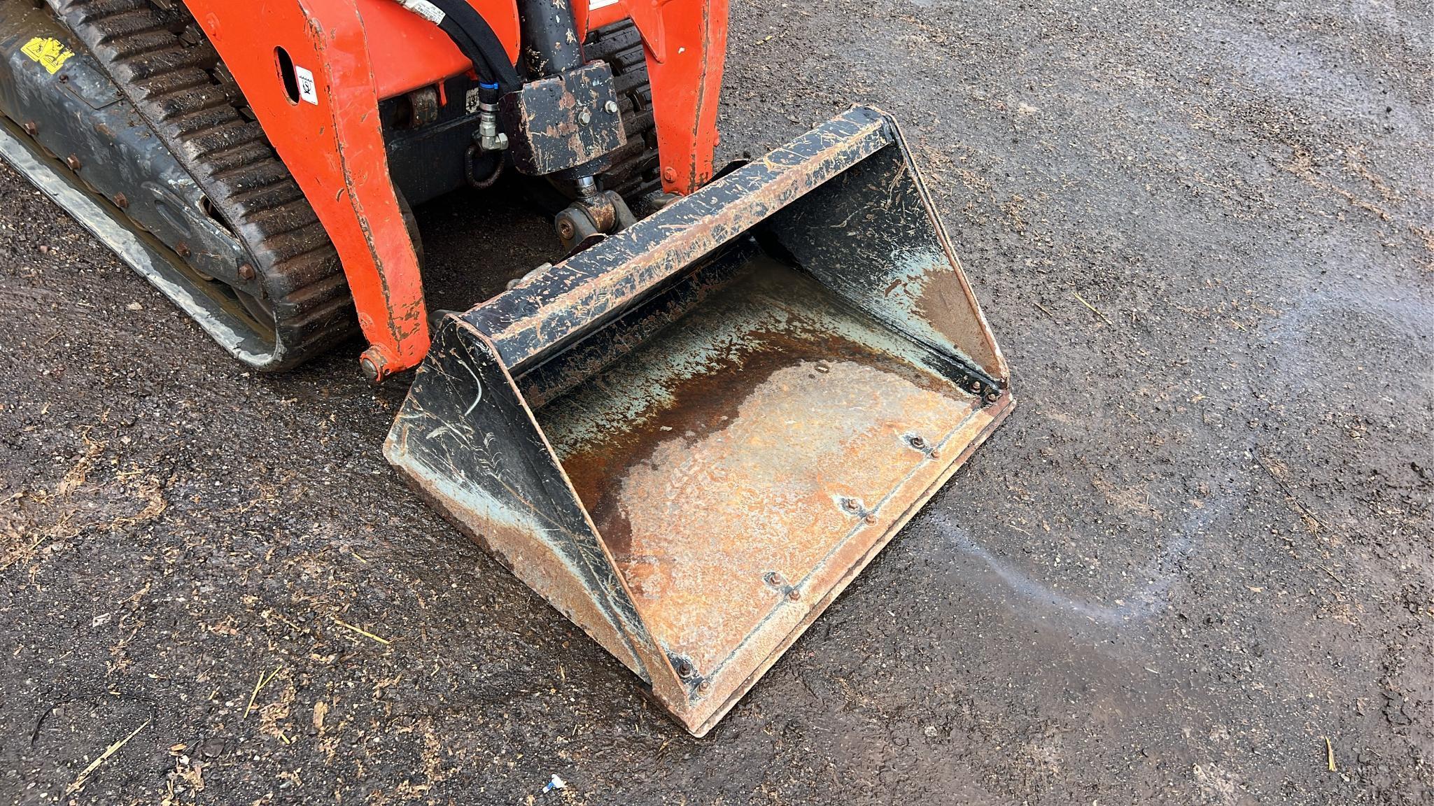 2021 Kubota SCL1000 Stand-On Skid Loader
