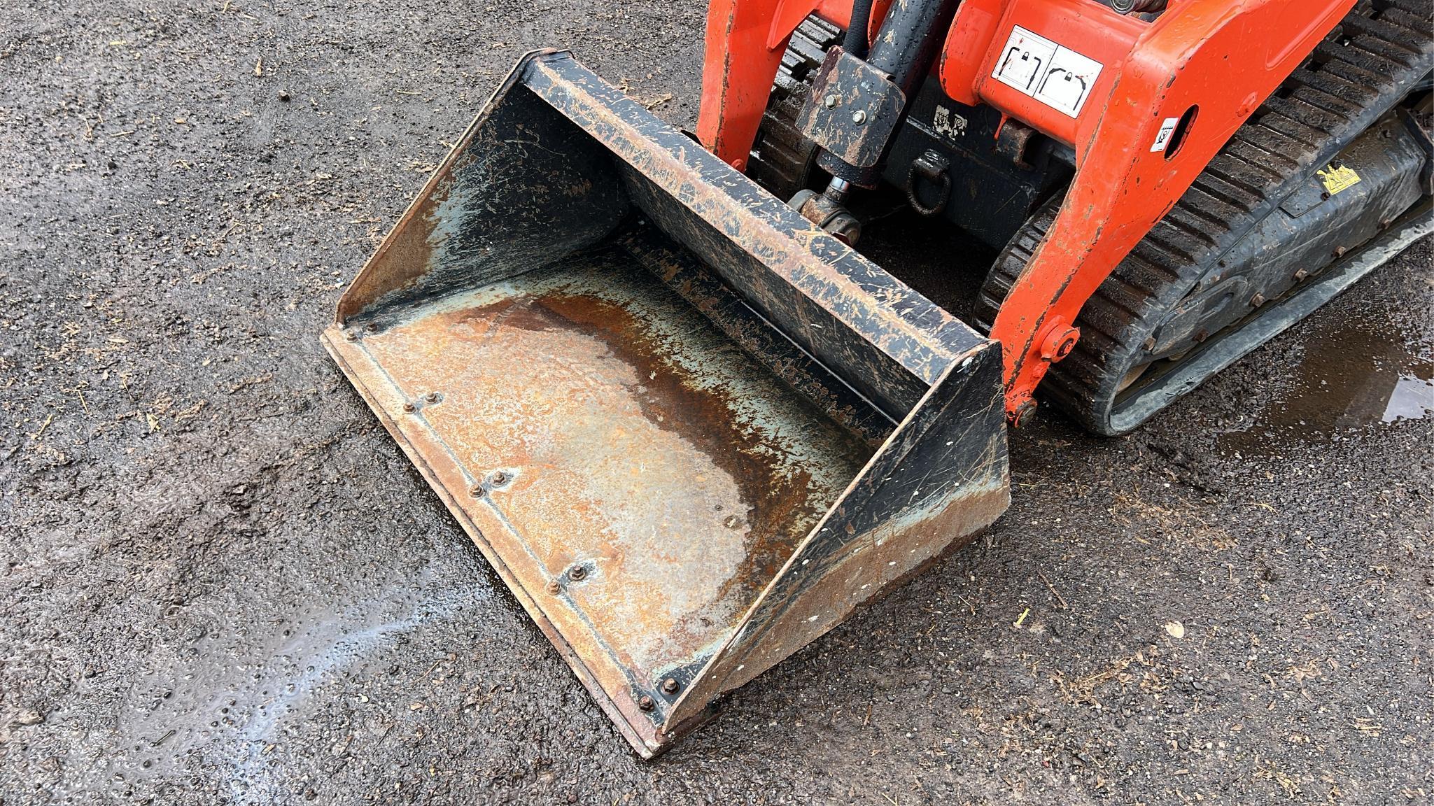 2021 Kubota SCL1000 Stand-On Skid Loader