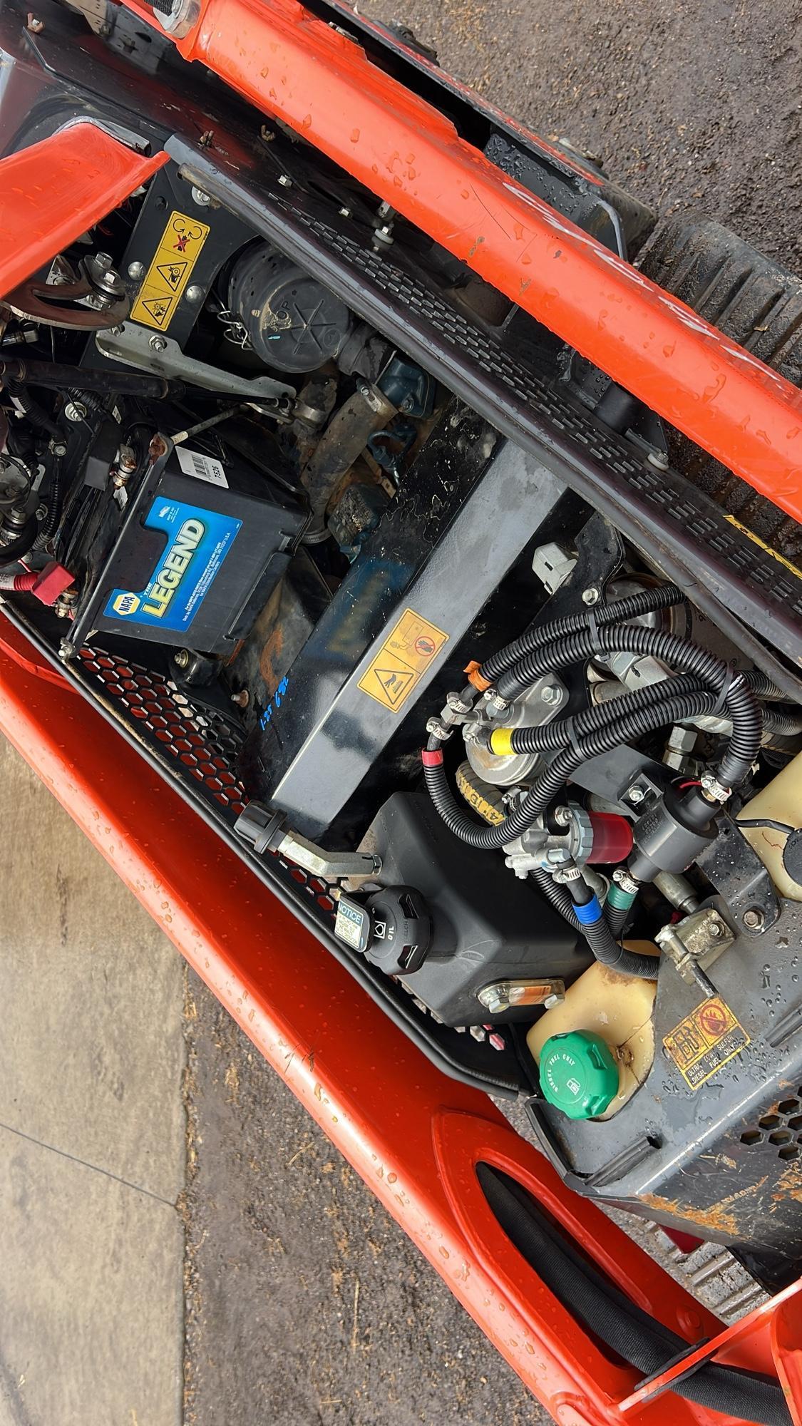 2021 Kubota SCL1000 Stand-On Skid Loader