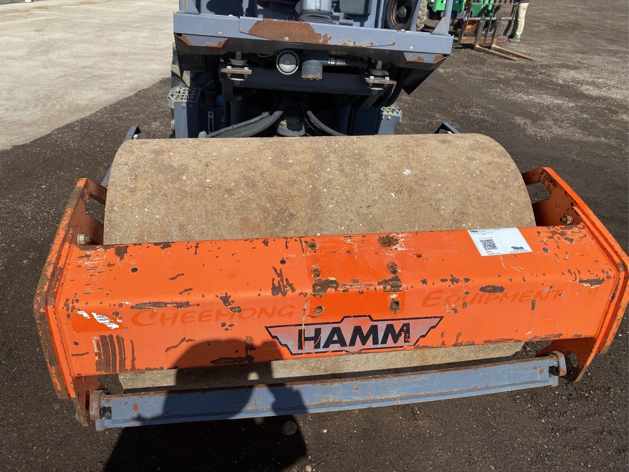 2015 Hamm H5i Compactor Smooth Drum Roller
