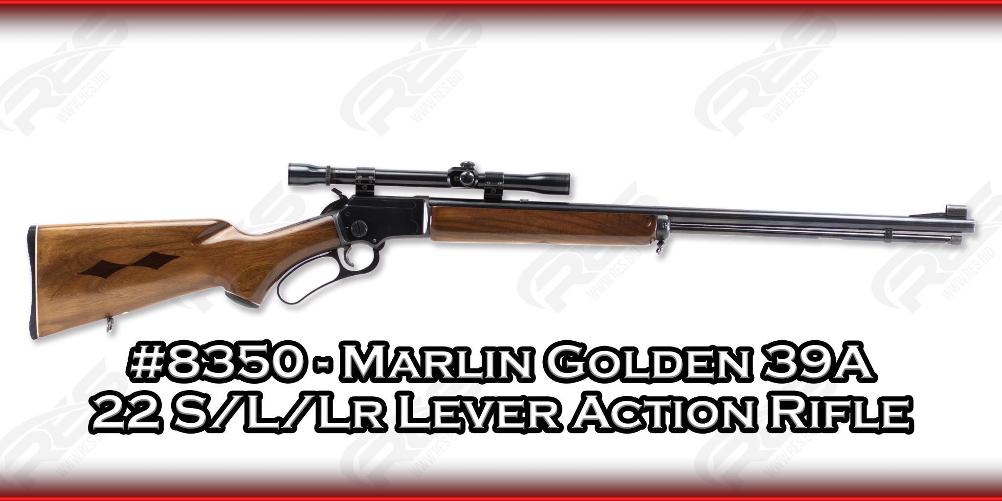 Marlin Golden 39A 22 S/L/Lr Lever Action Rifle