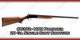 H&R Pardner 20 Ga Single Shot Shotgun