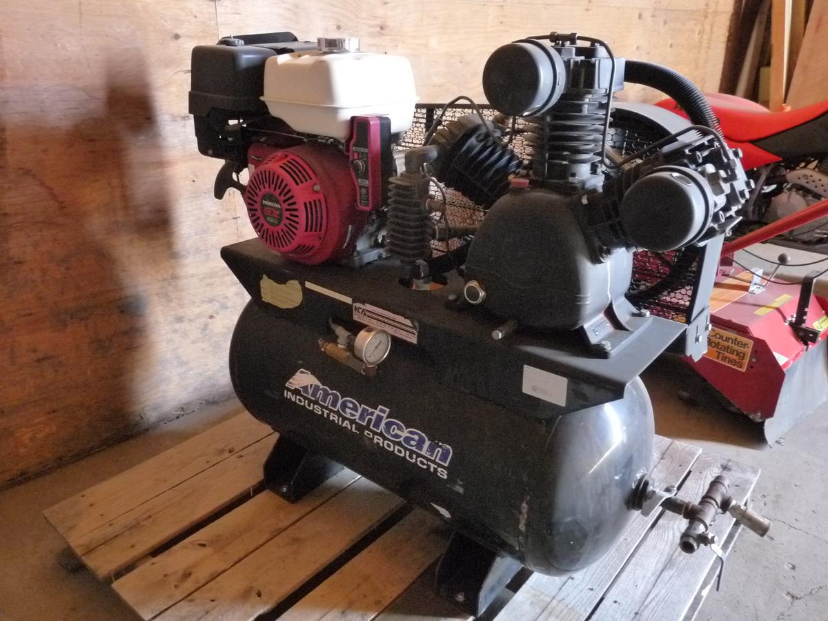 Air Compressor with Honda Motor