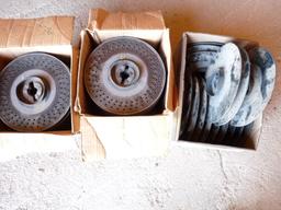 Planter plates from a John Deere DB44 planter