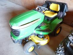 John Deere 300 Hydro with 42" Deck & Bagger