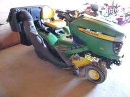 John Deere 300 Hydro with 42" Deck & Bagger