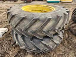 2-20.8--38" Tires on open JD Rims