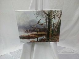 Ducks Unlimited Print by "T Beecham."