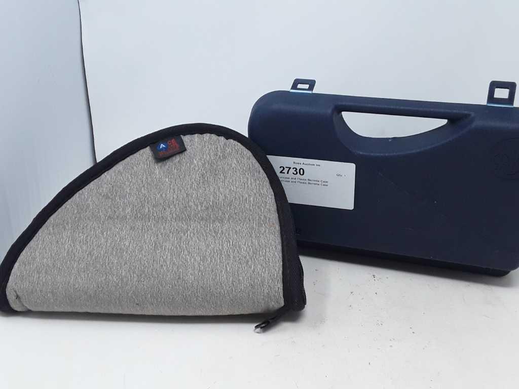Cloth Guncase and Plastic Berretta Case