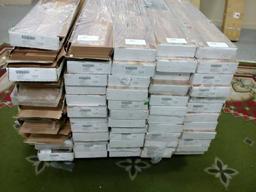 12 UNOPENED BOXES OF GARDENVIEW WALNUT LAMENENT
