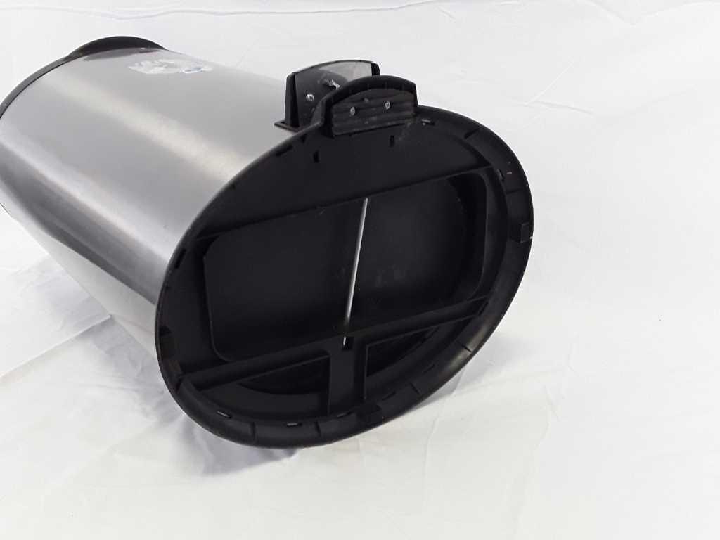 Stainless Steel Trash Can with Foot Pedal